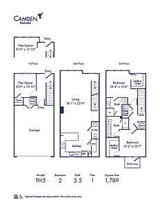 Floor plan TH5