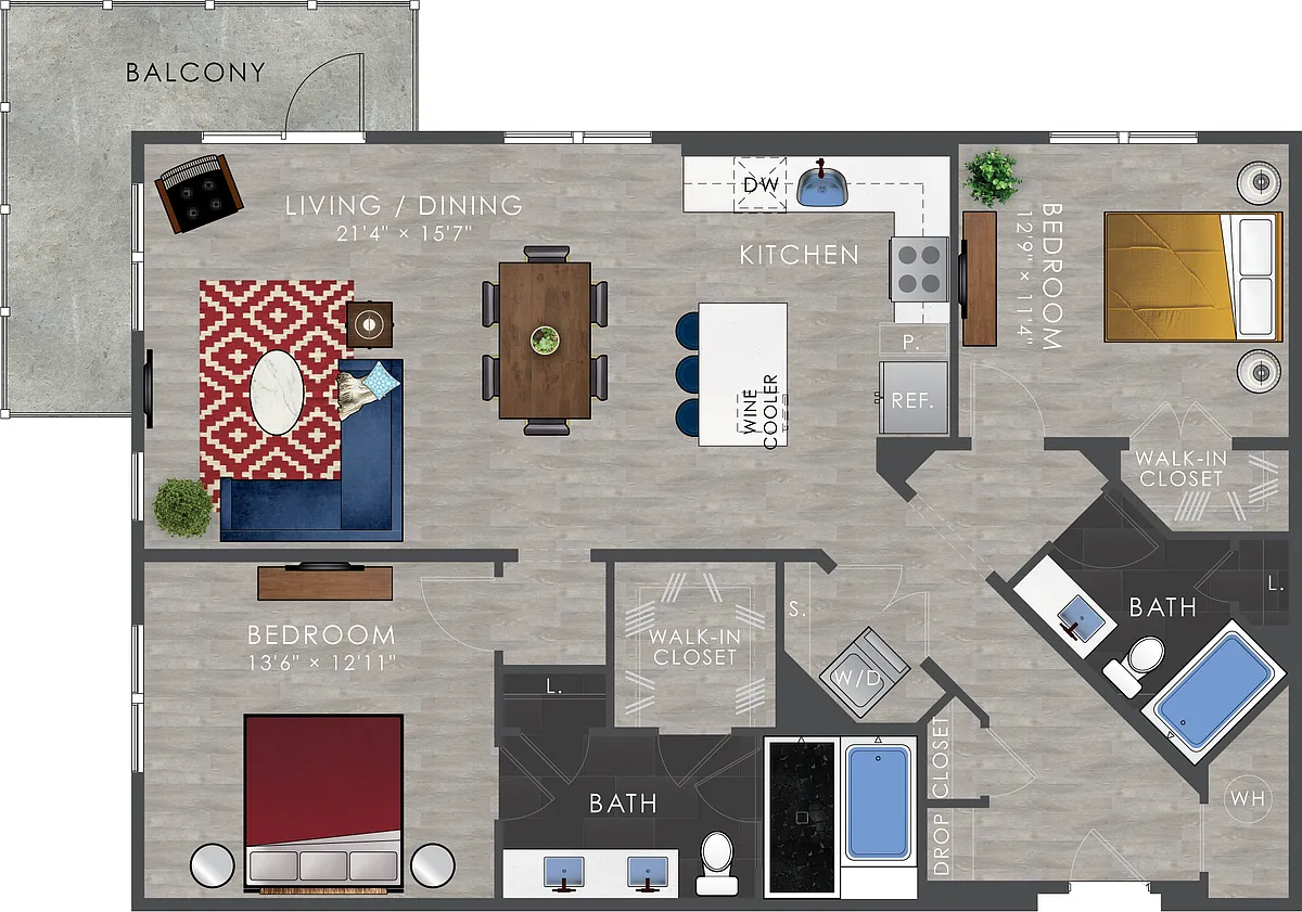 Floor plan B4
