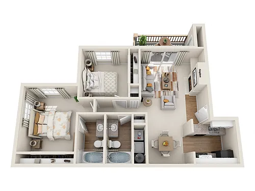 Floor plan Hemingway