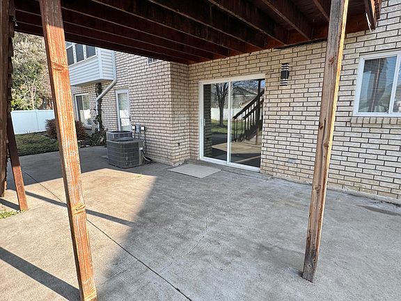 Patio area next to unit