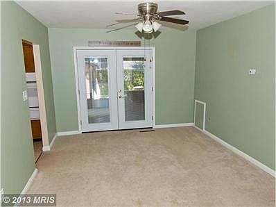 Dining Room, with French doors to screen porch