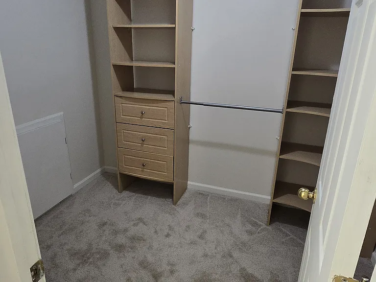 Primary closet