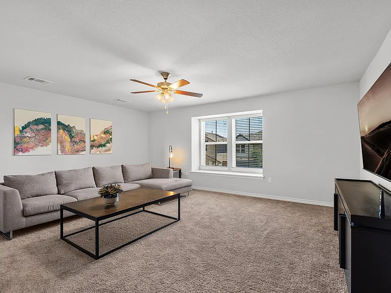 Family room on 2nd floor