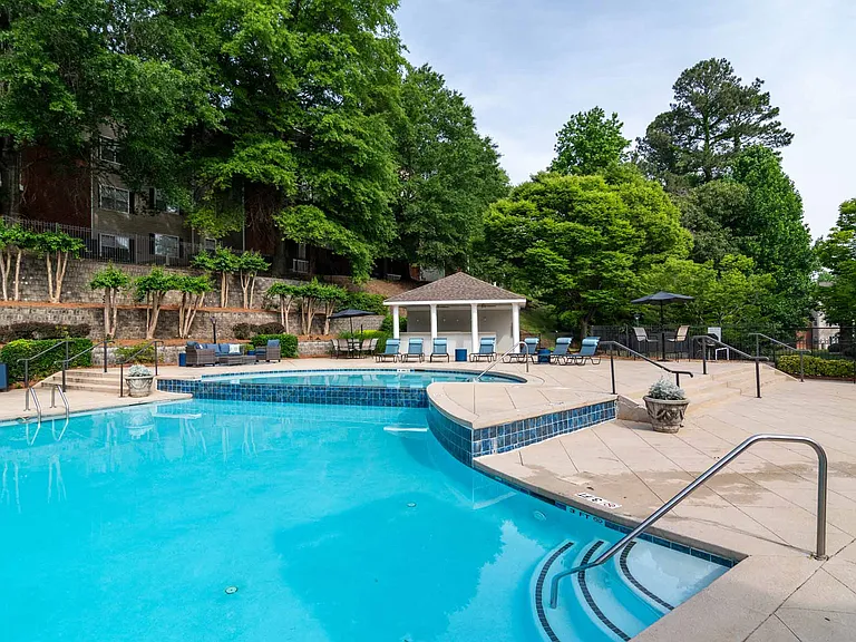 Poolside View