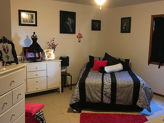 One of five bedrooms 