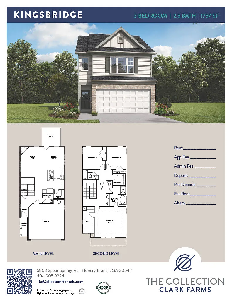 Floor plan Kingsbridge