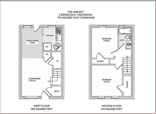 Floor plan The Axis