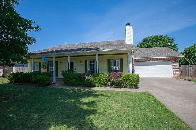 Charming exterior with covered front porch