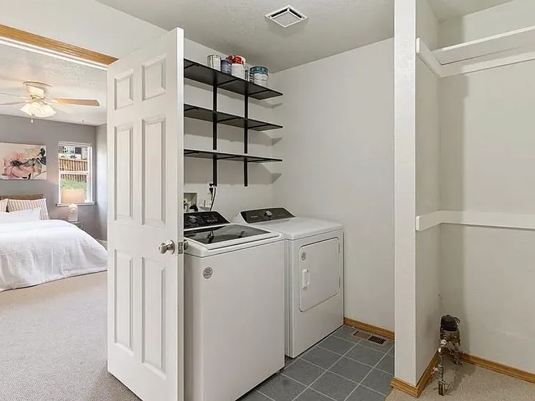 Master walk-in closet.