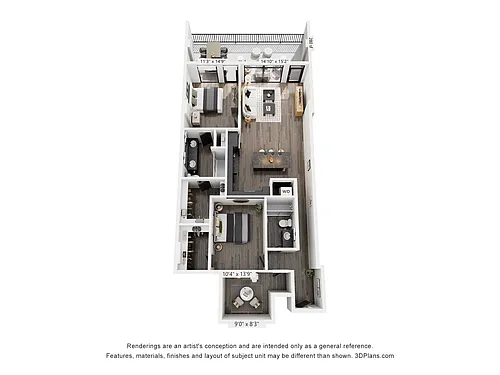 Floor plan B2