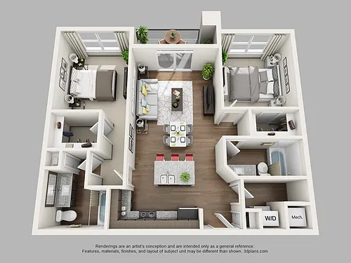 Floor plan Metro