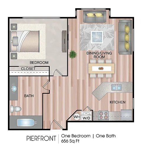 Floor plan Pierfront