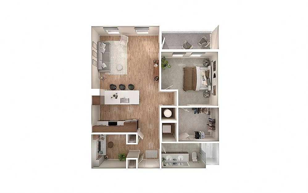 Floor plan A1D
