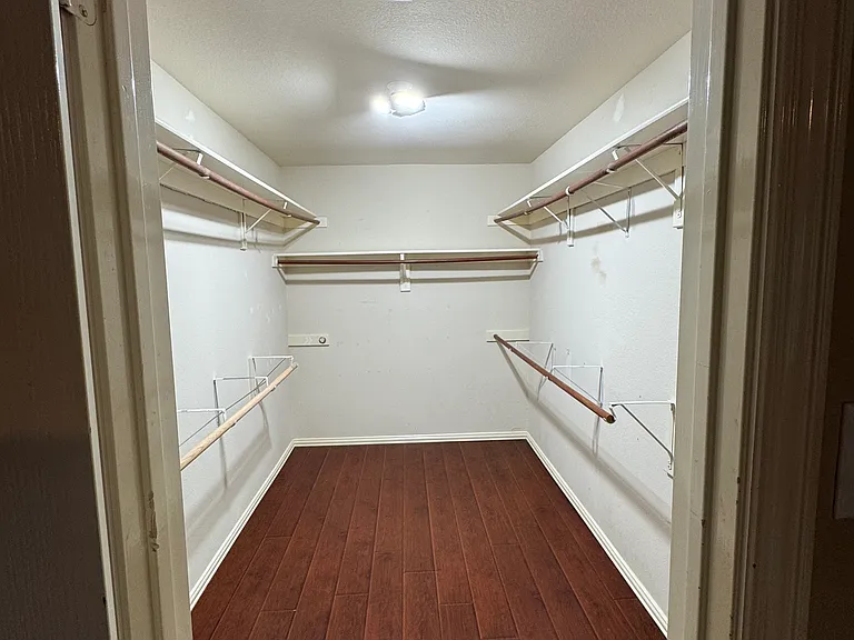 Huge master closet
