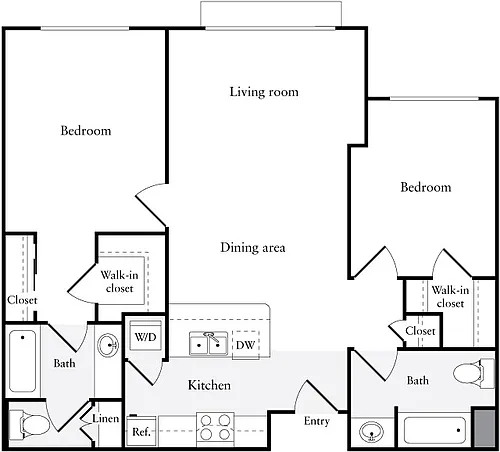 Floor plan 980