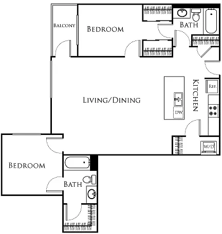 Floor plan B8