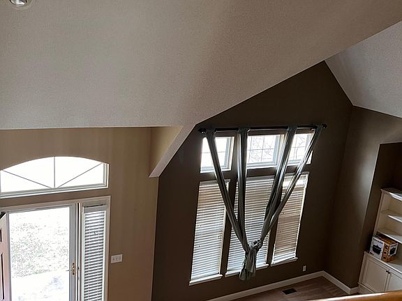 Looking Down To Entry & Living Room