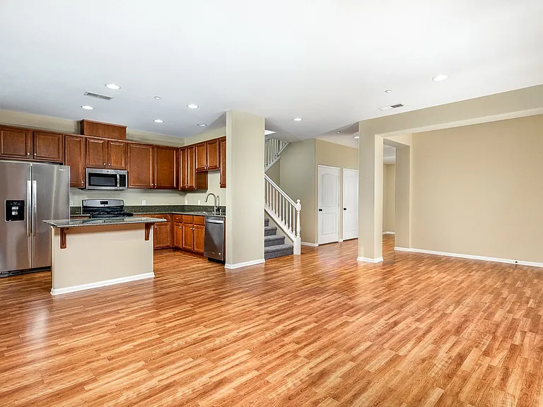 Jackson Pointe 111 Living to Kitchen