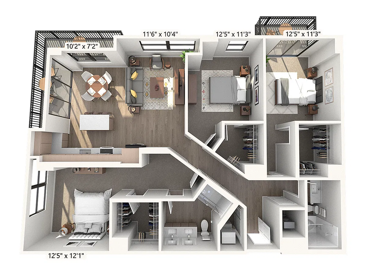 Floor plan C1