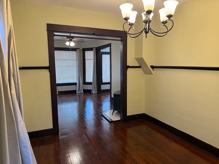 This is the actual dining room. Would also make a great office!