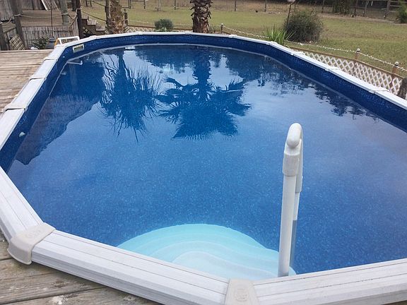 Pool, totally redone 2017