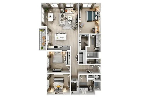 Floor plan C1