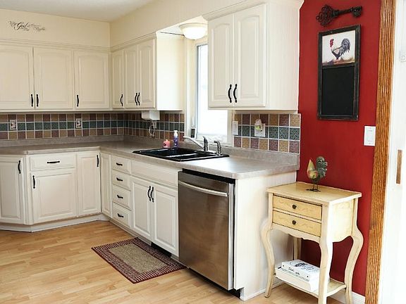 Freshly updated kitchen awaits