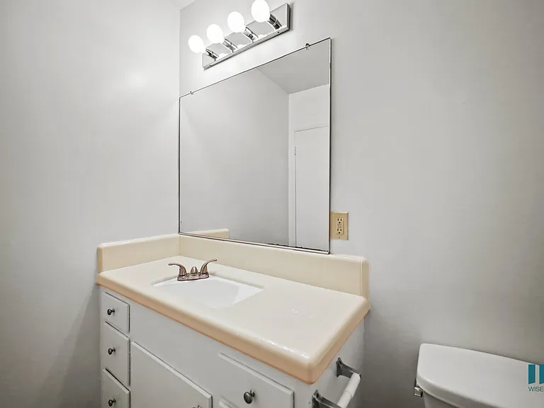 Bathroom with Vanity Cabinet Storage