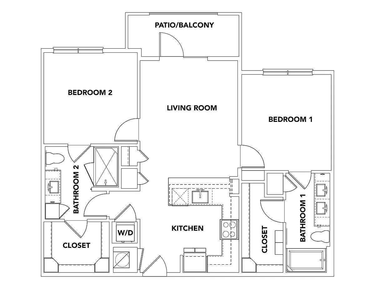 Floor plan B1(a)