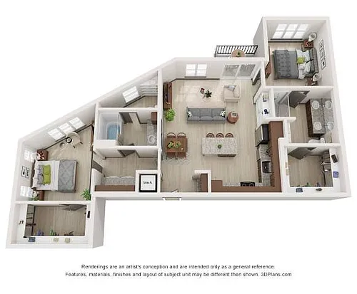 Floor plan B8