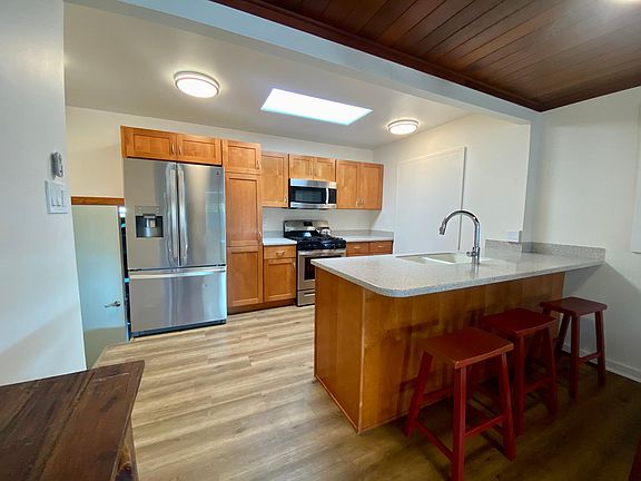 Spacious kitchen.