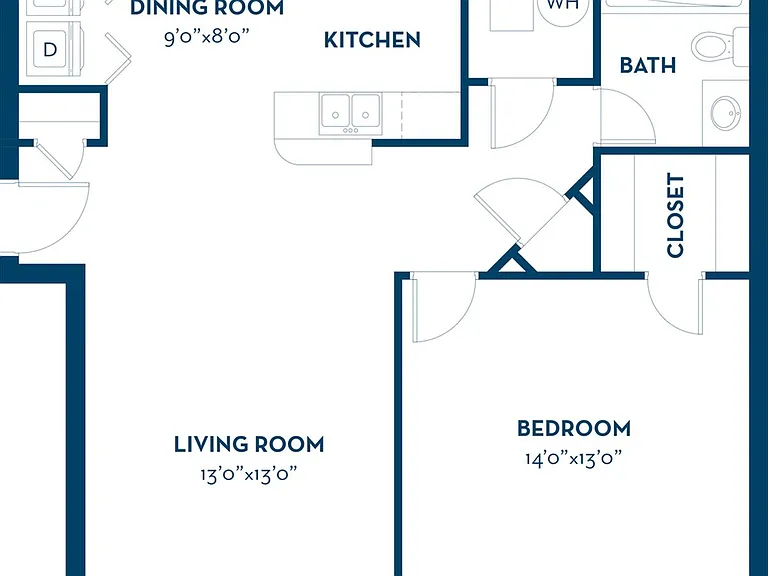1 Bedroom | 1 Bath | 690SF 1 Bedroom | 1 Bath | 690SF