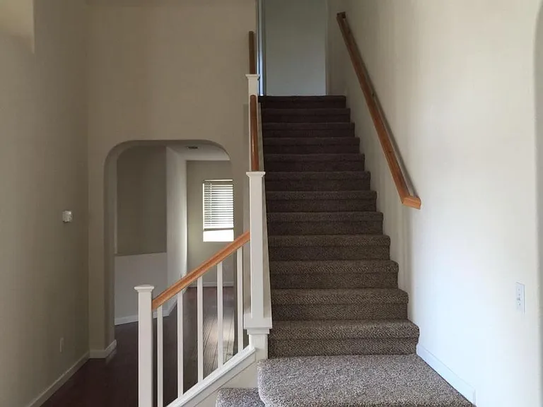 Access to the second floor