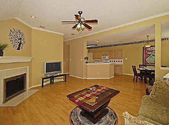 Open family room great for entertaining