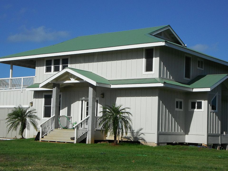 Front of house and porch.