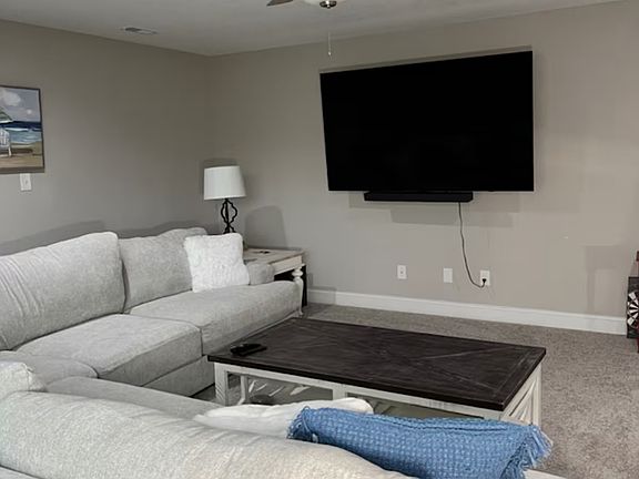 Upstairs living room and or 4th bedroom with 85" TV new