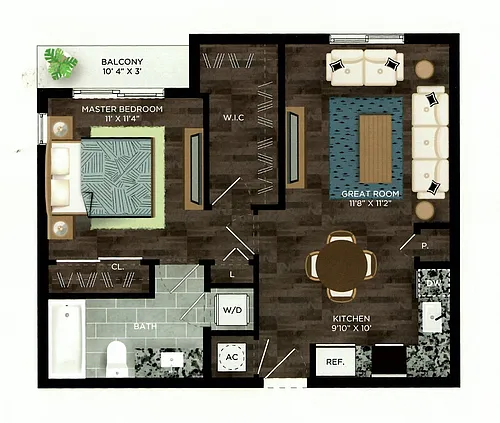 Floor plan A1