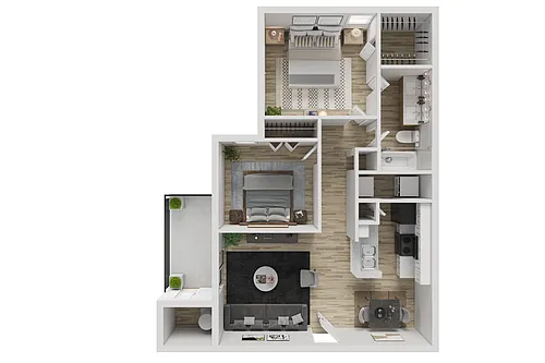 Floor plan B1