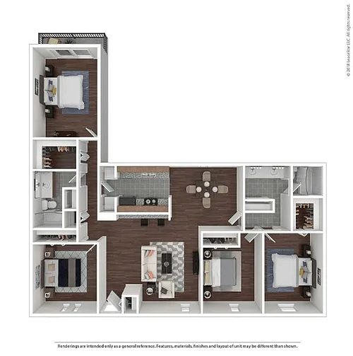 Floor plan D1