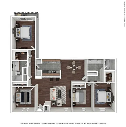 Floor plan D1