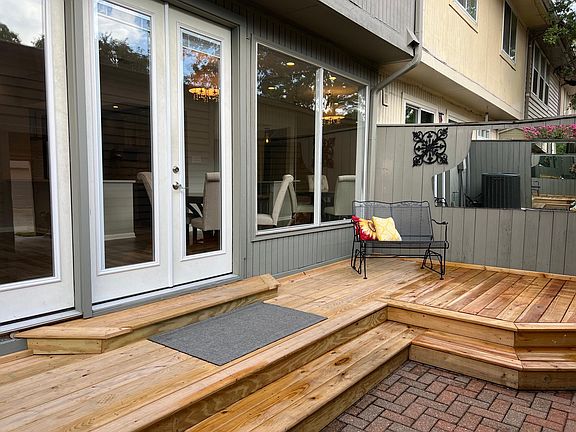 Step out onto your private Breezeway with brand new decking