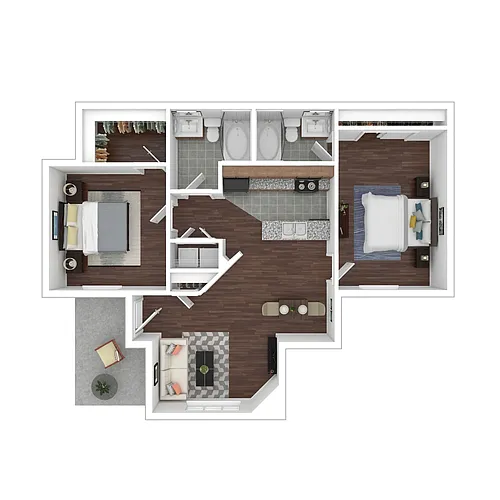Floor plan B3