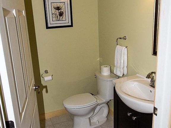 1/2 Bath just past the entry