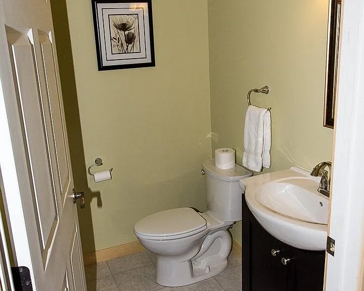 1/2 Bath just past the entry