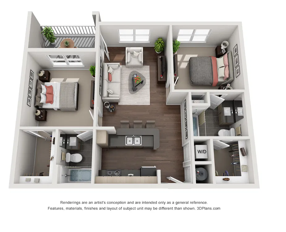 Floor plan B2