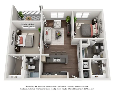 Floor plan B2