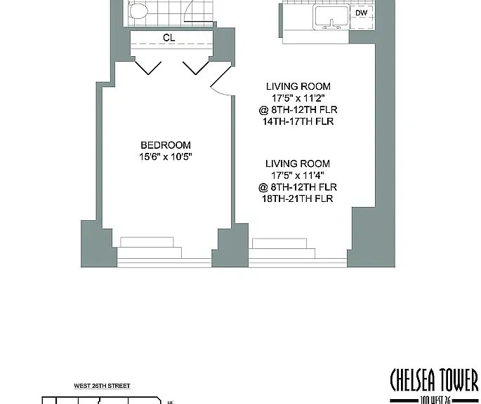 100 W 26th St #21B1 — Photo 12