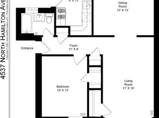4535 N Hamilton Ave APT 1W, Chicago, IL 60625