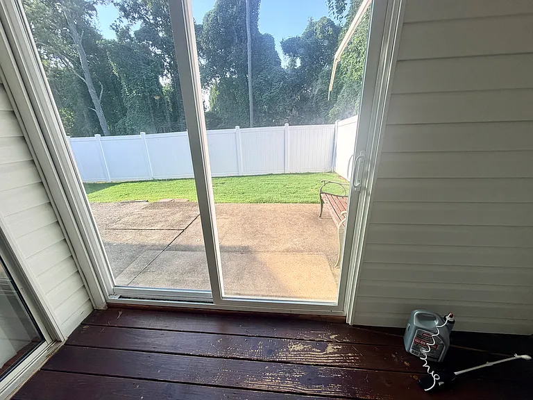 View from the sun room