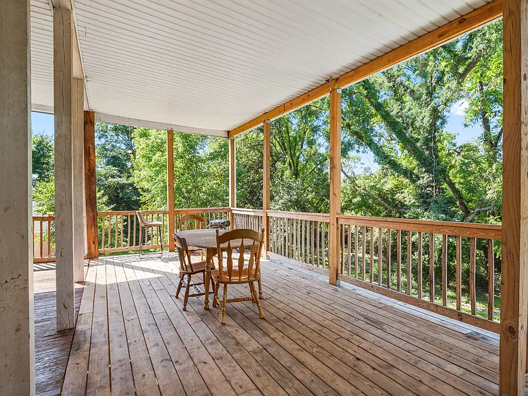 Back porch off of kitchen